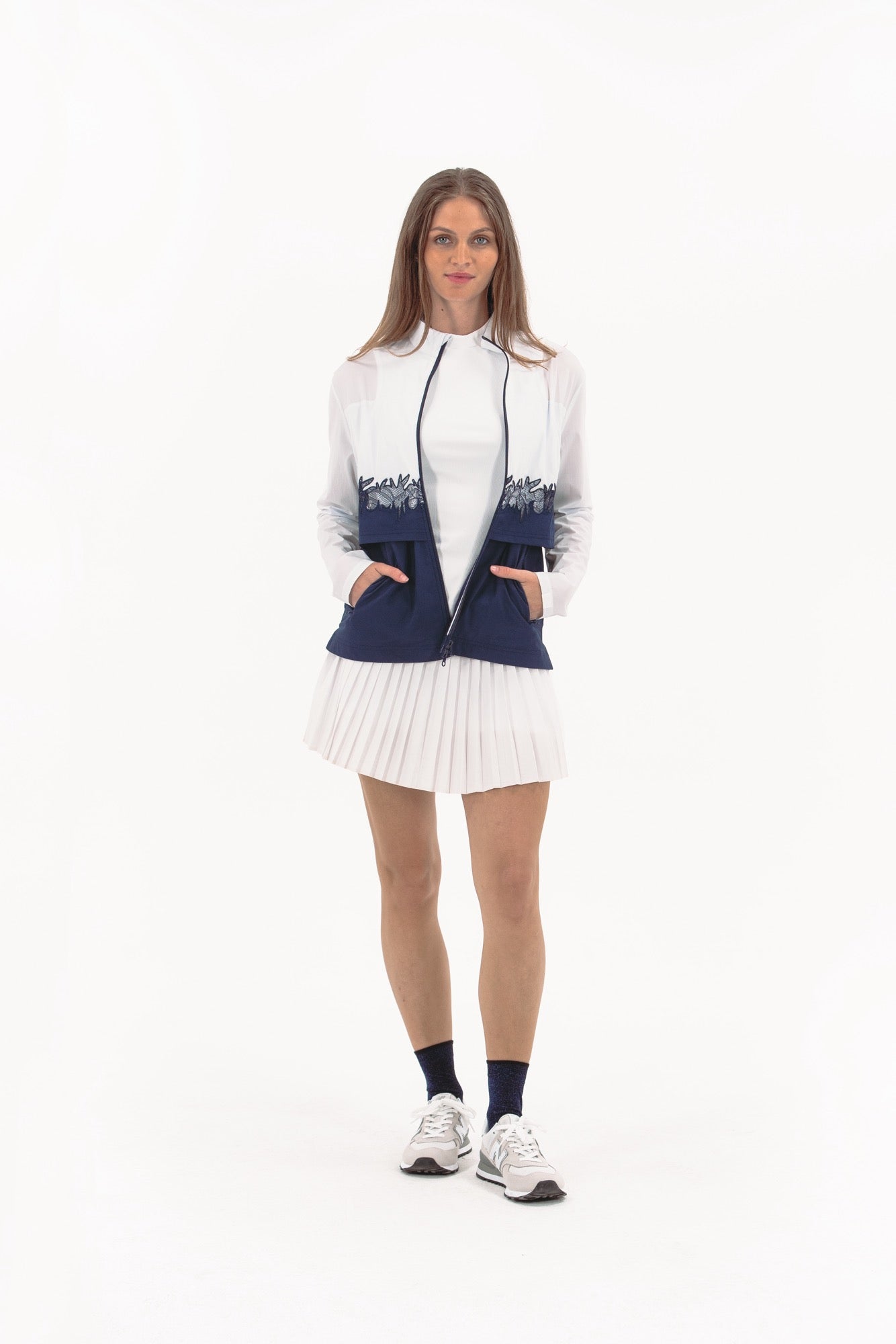 Lace Double Layer Jacket