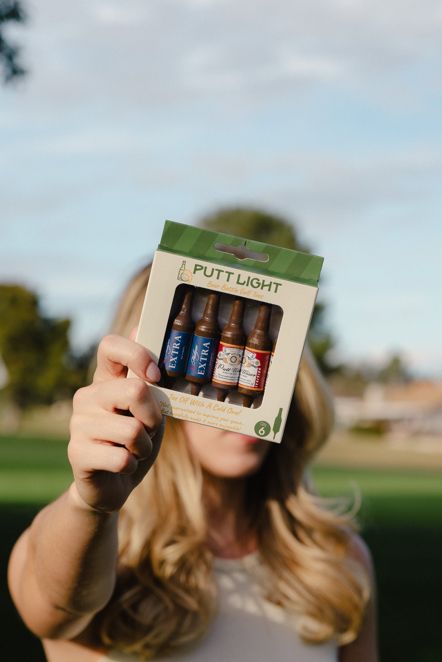 Beer Bottle Golf Tee
