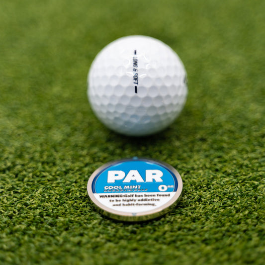 "PAR" BALL MARKER - Cool Mint