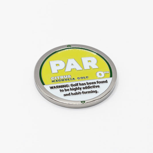 "PAR" BALL MARKER - Citrus
