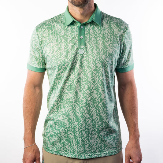 The Enigma Polo - Fairway Green