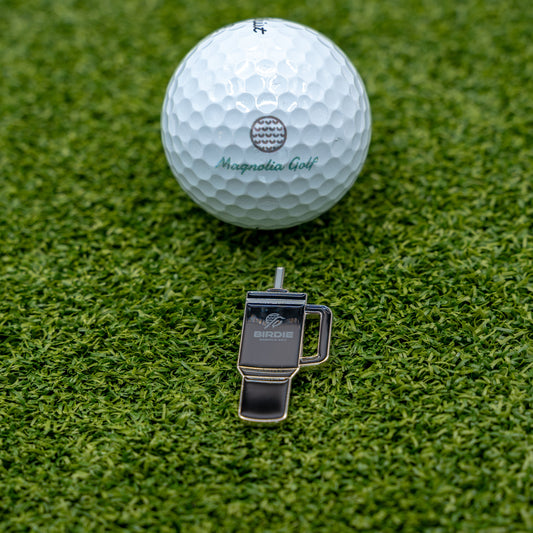 BIRDIE Ball Marker - Black
