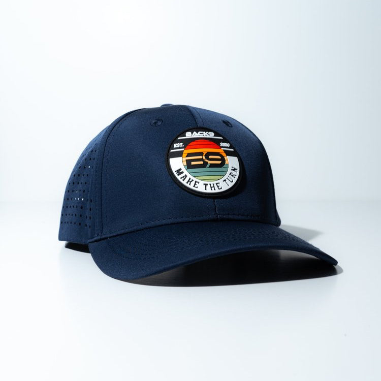 Sunset Navy Blue Performance Hat