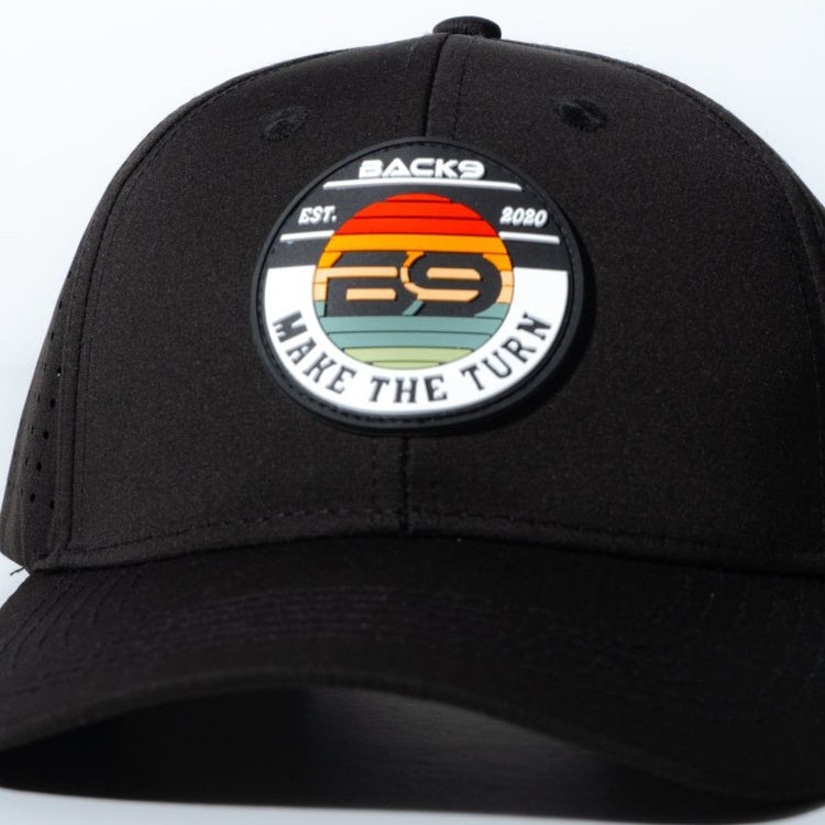 Sunset Black Performance Hat