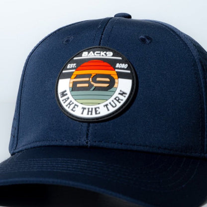 Sunset Navy Blue Performance Hat