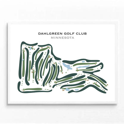Dahlgreen Golf Club, Minnesota - Printed Golf Courses