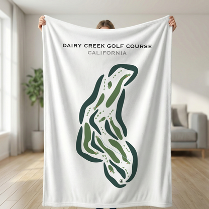 Dairy Creek Golf Course, California - Printed Golf Courses