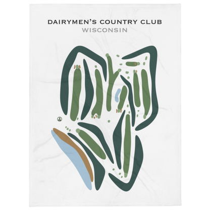 Dairymen's Country Club, Wisconsin - Printed Golf Courses