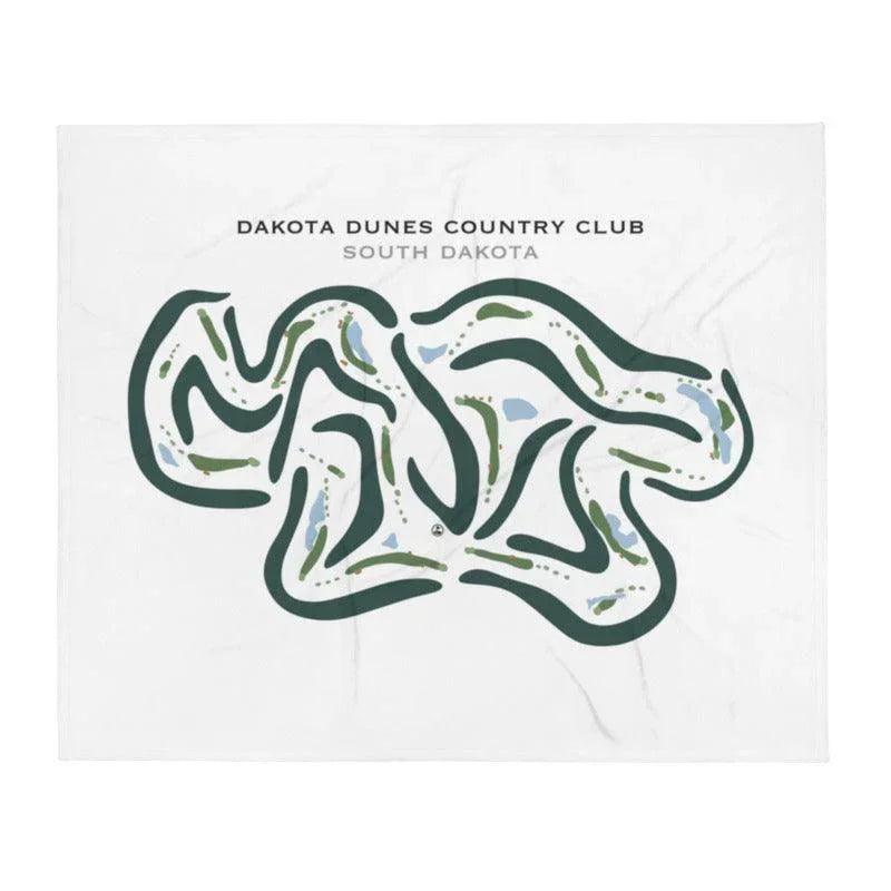 Dakota Dunes Country Club, South Dakota - Printed Golf Courses