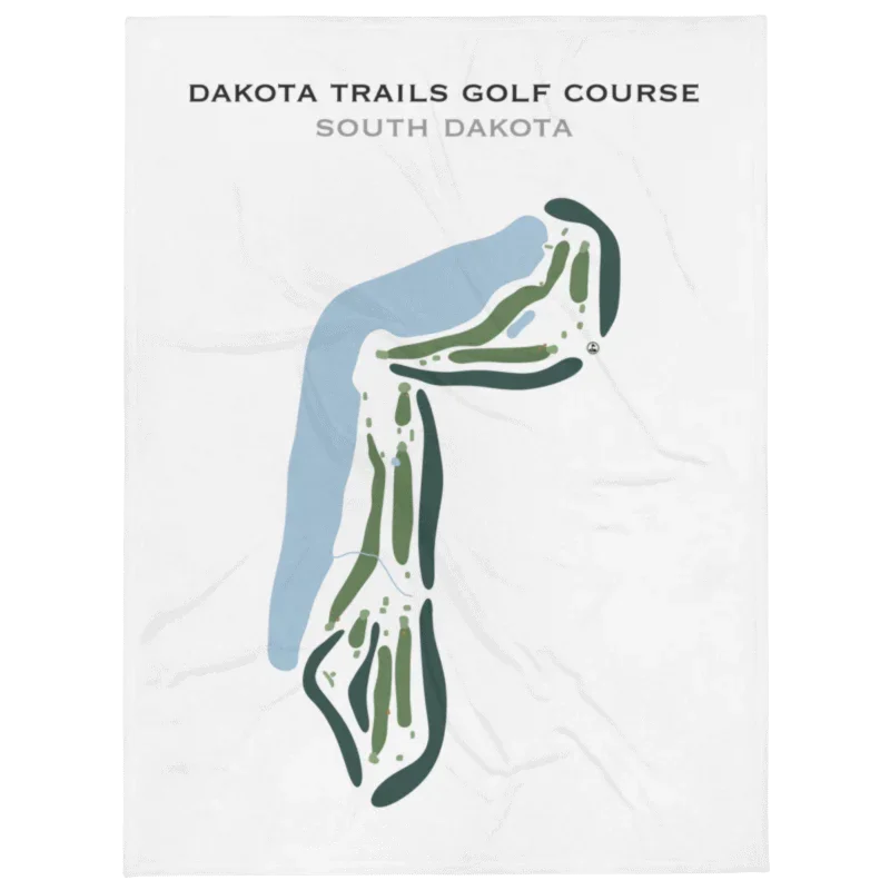 Dakota Trails Golf Course, South Dakota - Printed Golf Courses