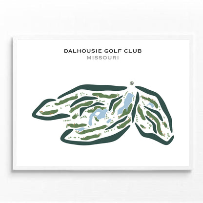 Dalhousie Golf Club, Missouri - Printed Golf Courses