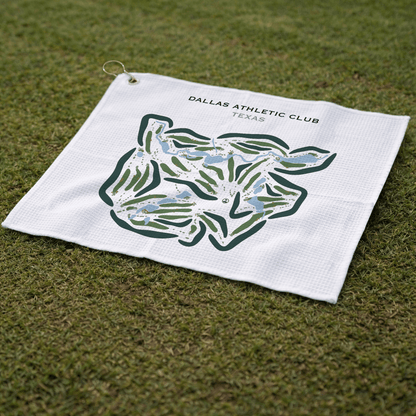 Dallas Athletic Club, Texas - Printed Golf Courses