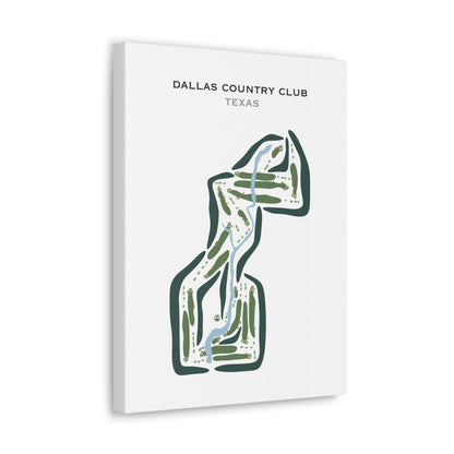 Dallas Country Club - Highland Park, Texas - Printed Golf Courses