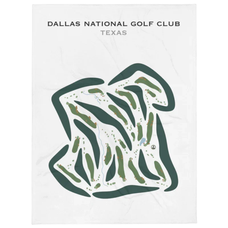 Dallas National Golf Club, Texas - Printed Golf Courses