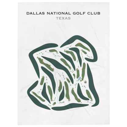 Dallas National Golf Club, Texas - Printed Golf Courses