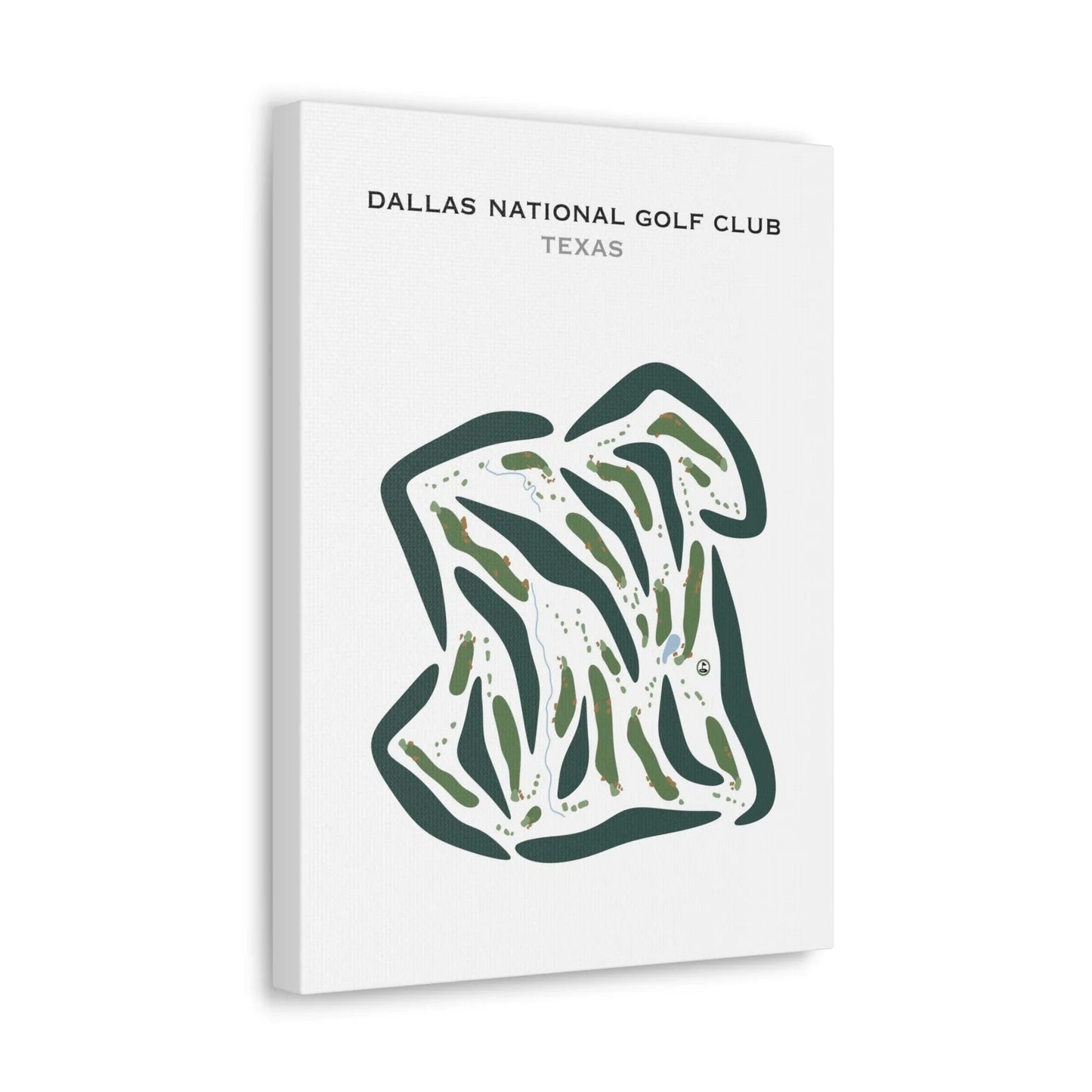 Dallas National Golf Club, Texas - Printed Golf Courses