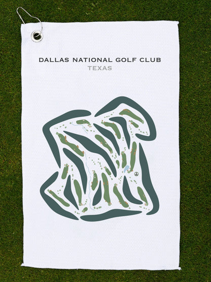 Dallas National Golf Club, Texas - Printed Golf Courses