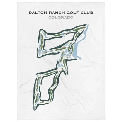 Dalton Ranch Golf Club, Colorado - Printed Golf Course