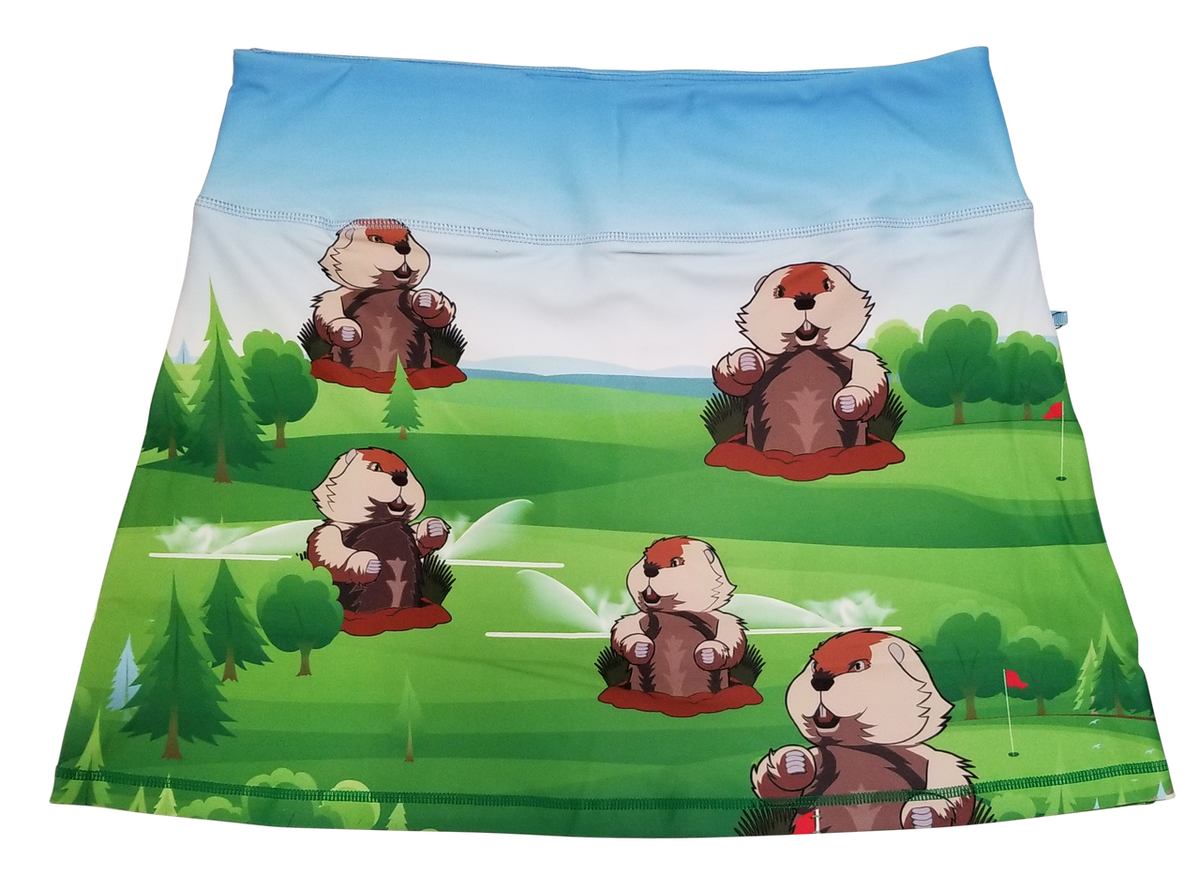 Dancing Gopher Ladies Active SKORT by ReadyGOLF