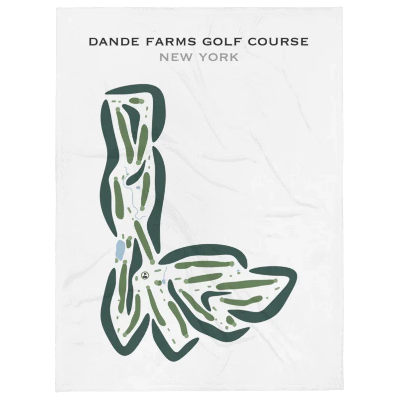 Dande Farms Golf Course, New York - Printed Golf Courses