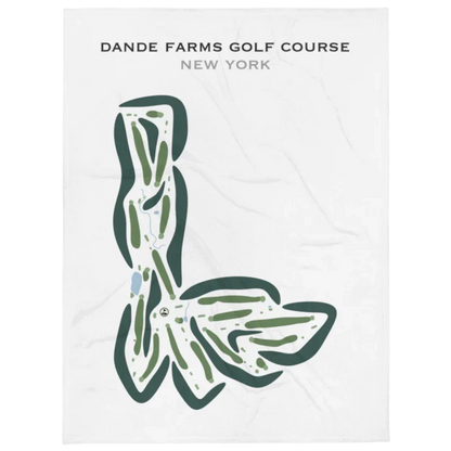 Dande Farms Golf Course, New York - Printed Golf Courses