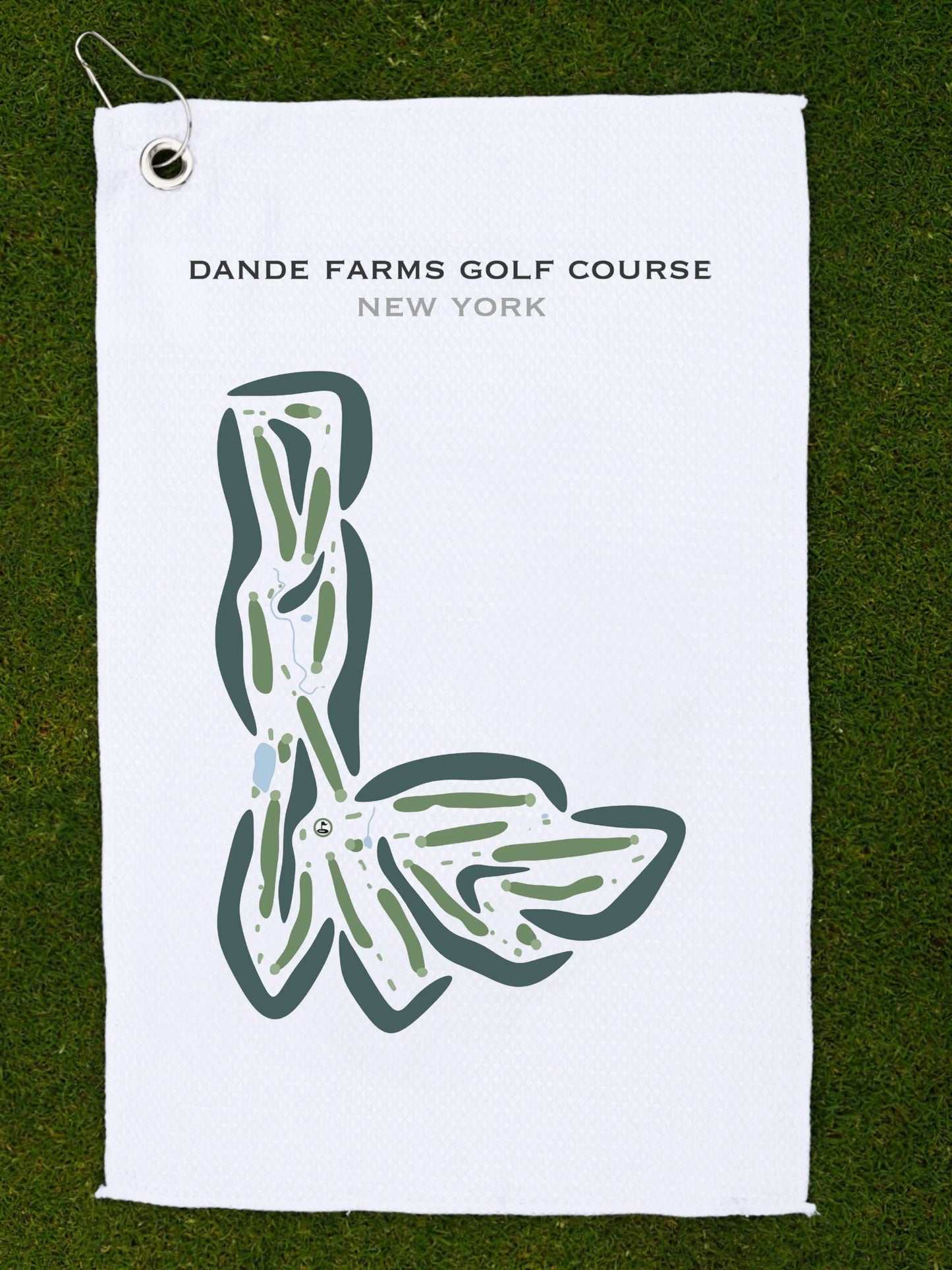 Dande Farms Golf Course, New York - Printed Golf Courses