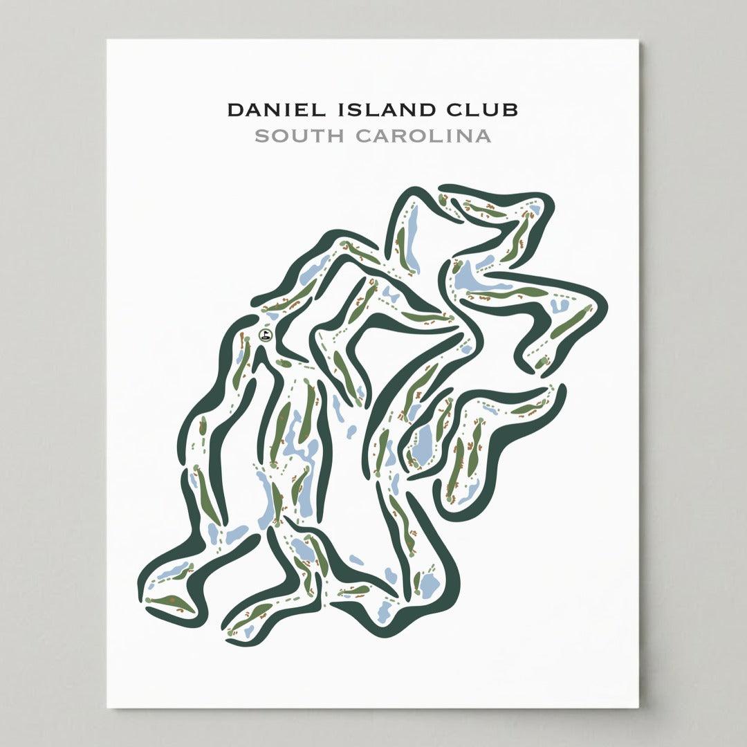 Daniel Island Golf Course, South Carolina - Printed Golf Courses