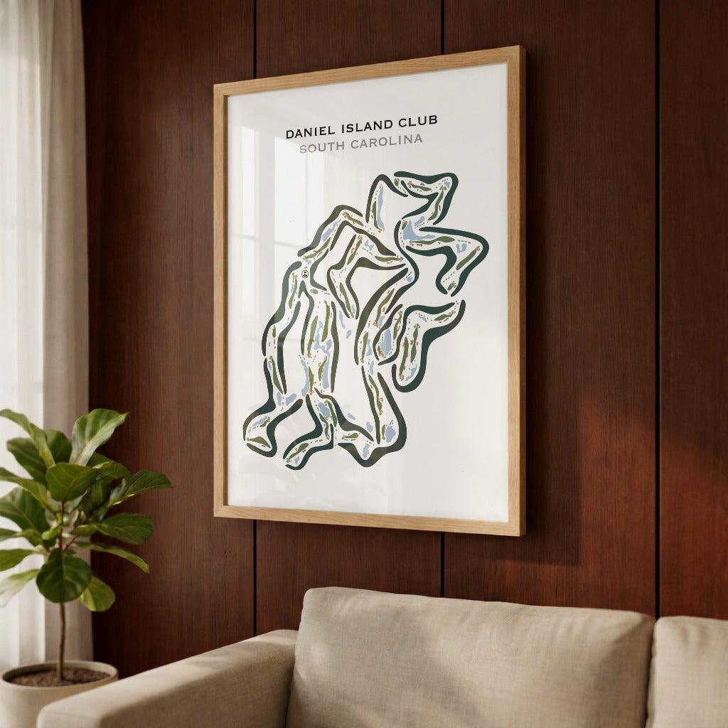 Daniel Island Golf Course, South Carolina - Printed Golf Courses