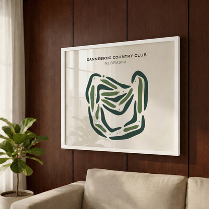 Dannebrog Country Club, Nebraska - Printed Golf Courses