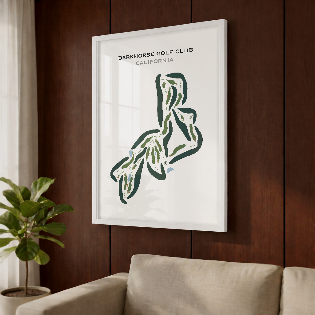 Darkhorse Golf Club, California - Printed Golf Courses