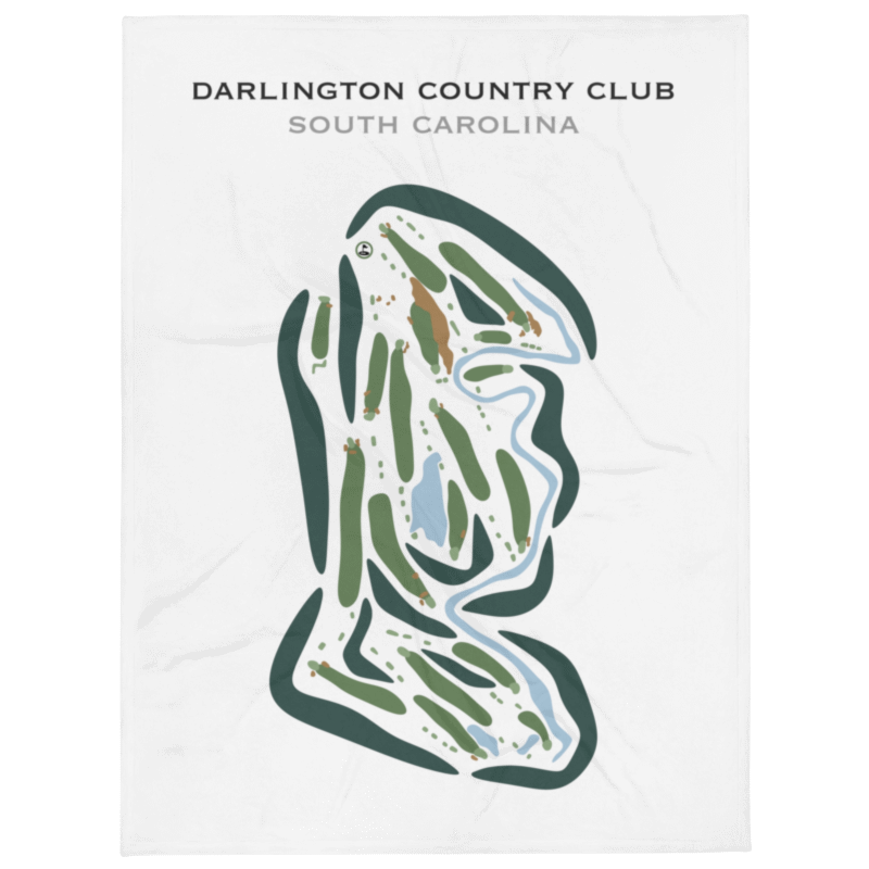 Darlington Country Club, South Carolina - Printed Golf Courses