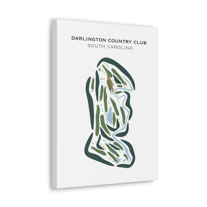 Darlington Country Club, South Carolina - Printed Golf Courses