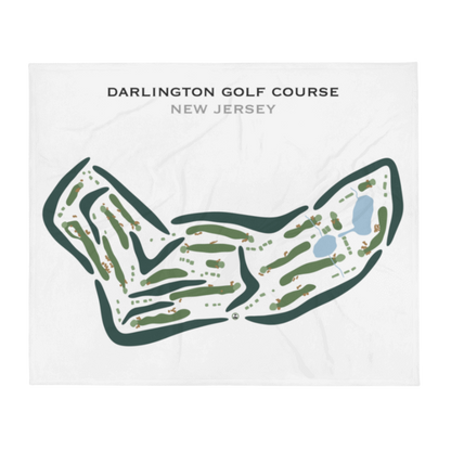 Darlington Golf Course, New Jersey - Printed Golf Courses