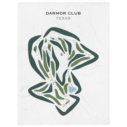 Darmor Club, Texas - Printed Golf Courses