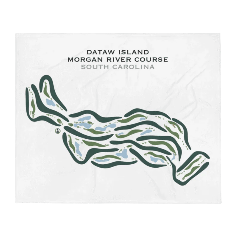 Dataw Island Morgan River Course, South Carolina - Printed Golf Courses