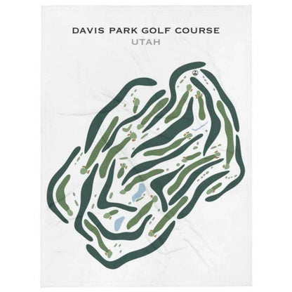 Davis Park Golf Course, Fruit Heights Utah - Printed Golf Courses