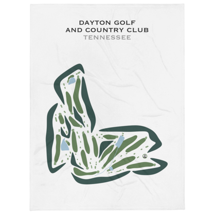 Dayton Golf & Country Club, Tennessee - Printed Golf Courses