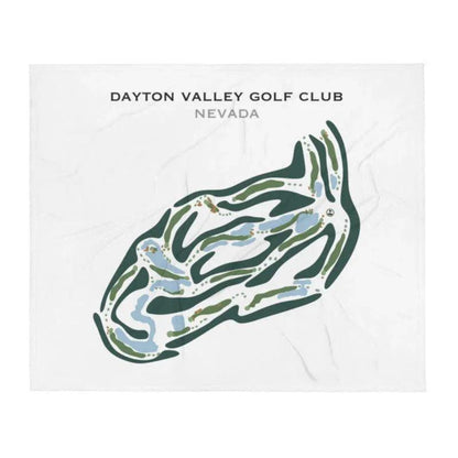 Dayton Valley Golf Club, Nevada - Printed Golf Courses