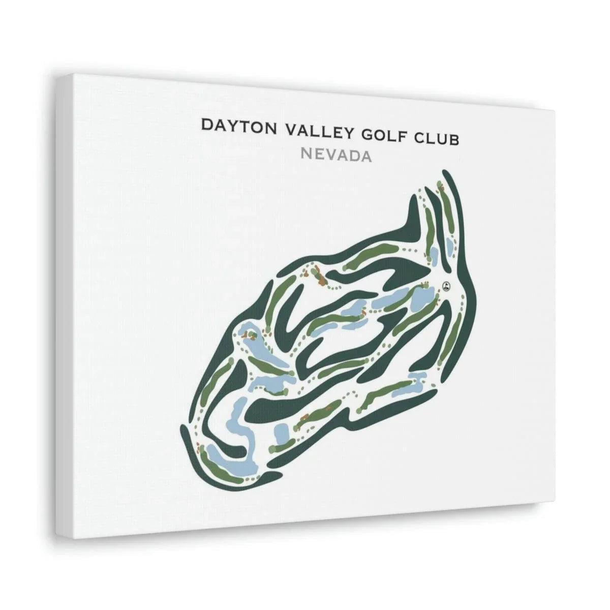 Dayton Valley Golf Club, Nevada - Printed Golf Courses