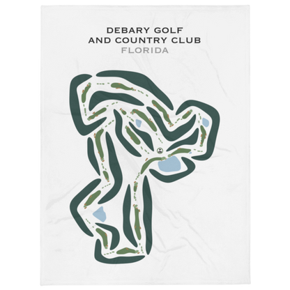 DeBary Golf & Country Club, Florida - Printed Golf Course