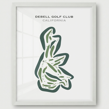 DeBell Golf Club, California - Printed Golf Courses
