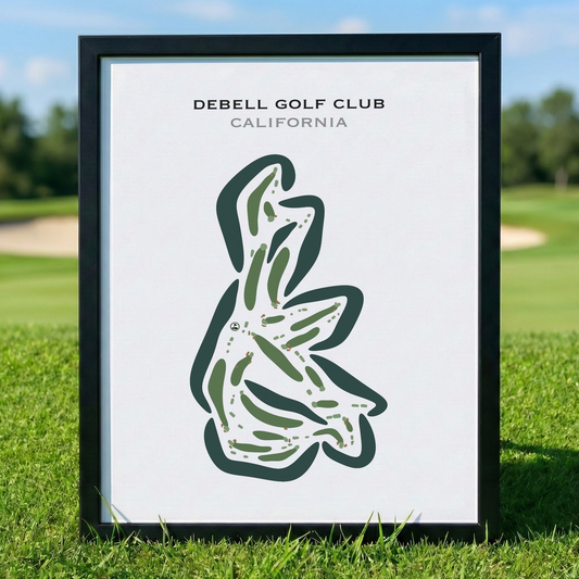 DeBell Golf Club, California - Printed Golf Courses