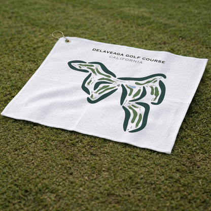 DeLaveaga Golf Course, California - Printed Golf Course
