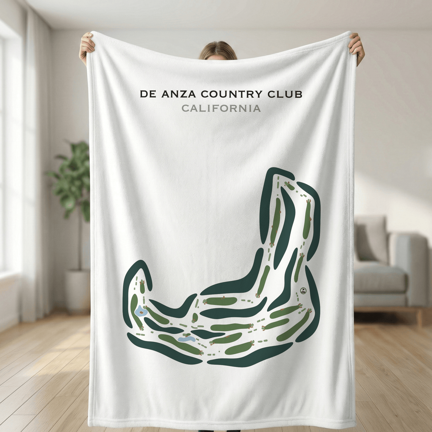 De Anza Country Club, California - Printed Golf Courses
