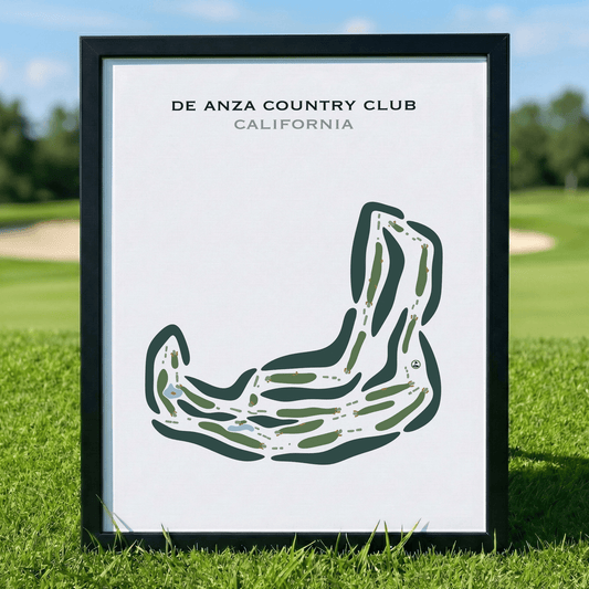 De Anza Country Club, California - Printed Golf Courses