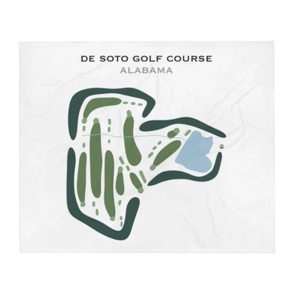 De Soto Golf Course, Alabama - Printed Golf Course