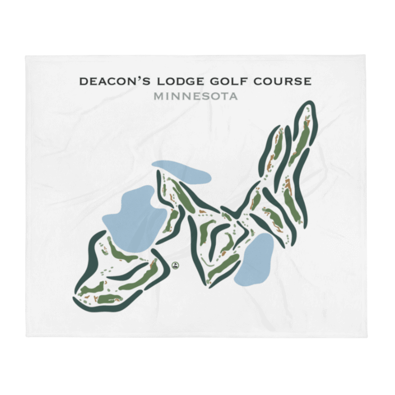 Deacon's Lodge Golf Course, Minnesota - Printed Golf Courses