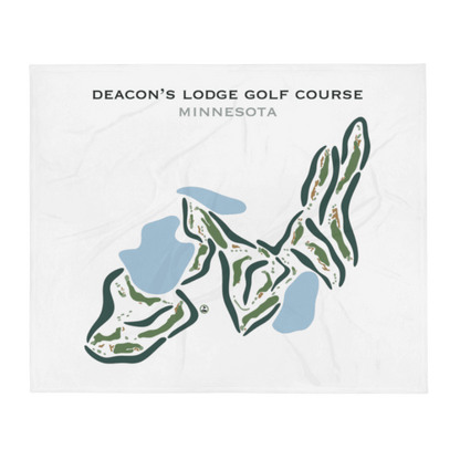 Deacon's Lodge Golf Course, Minnesota - Printed Golf Courses