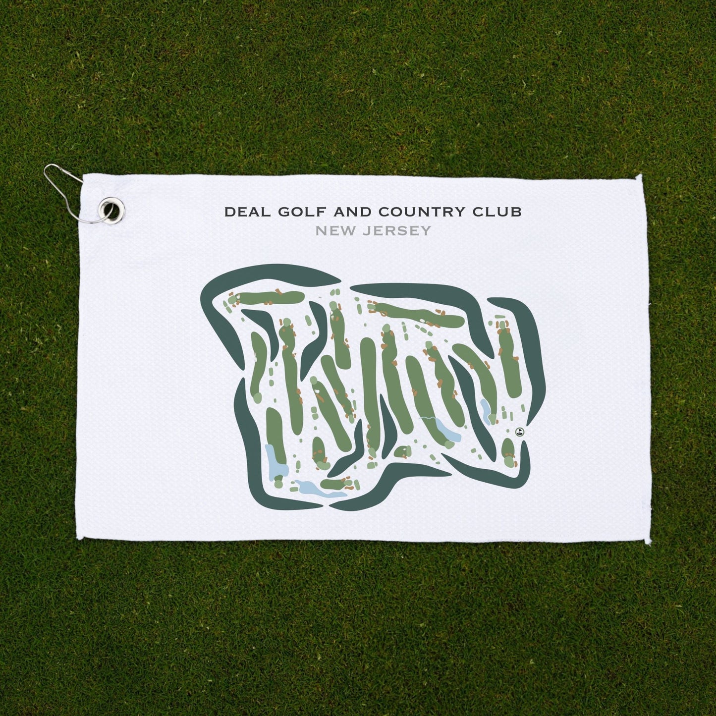 Deal Golf & Country Club, New Jersey - Printed Golf Courses