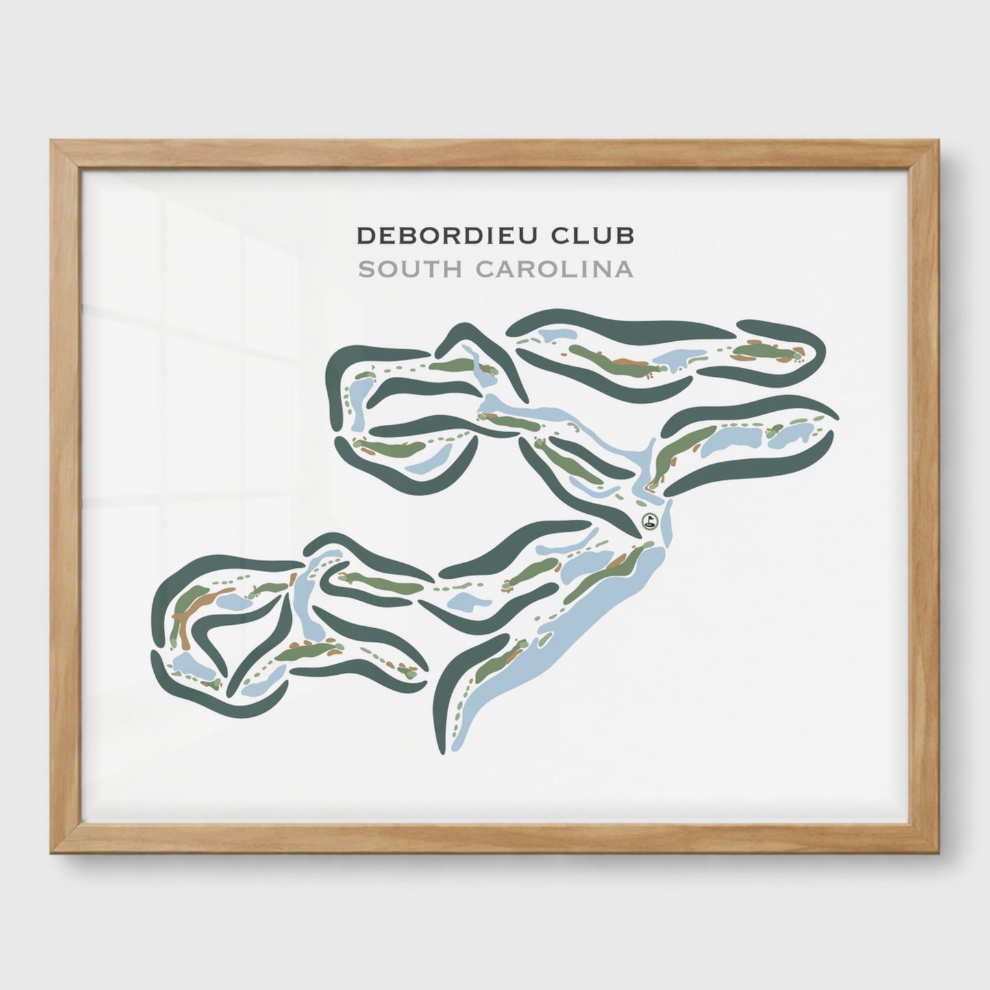 DeBordieu Club, South Carolina - Printed Golf Courses